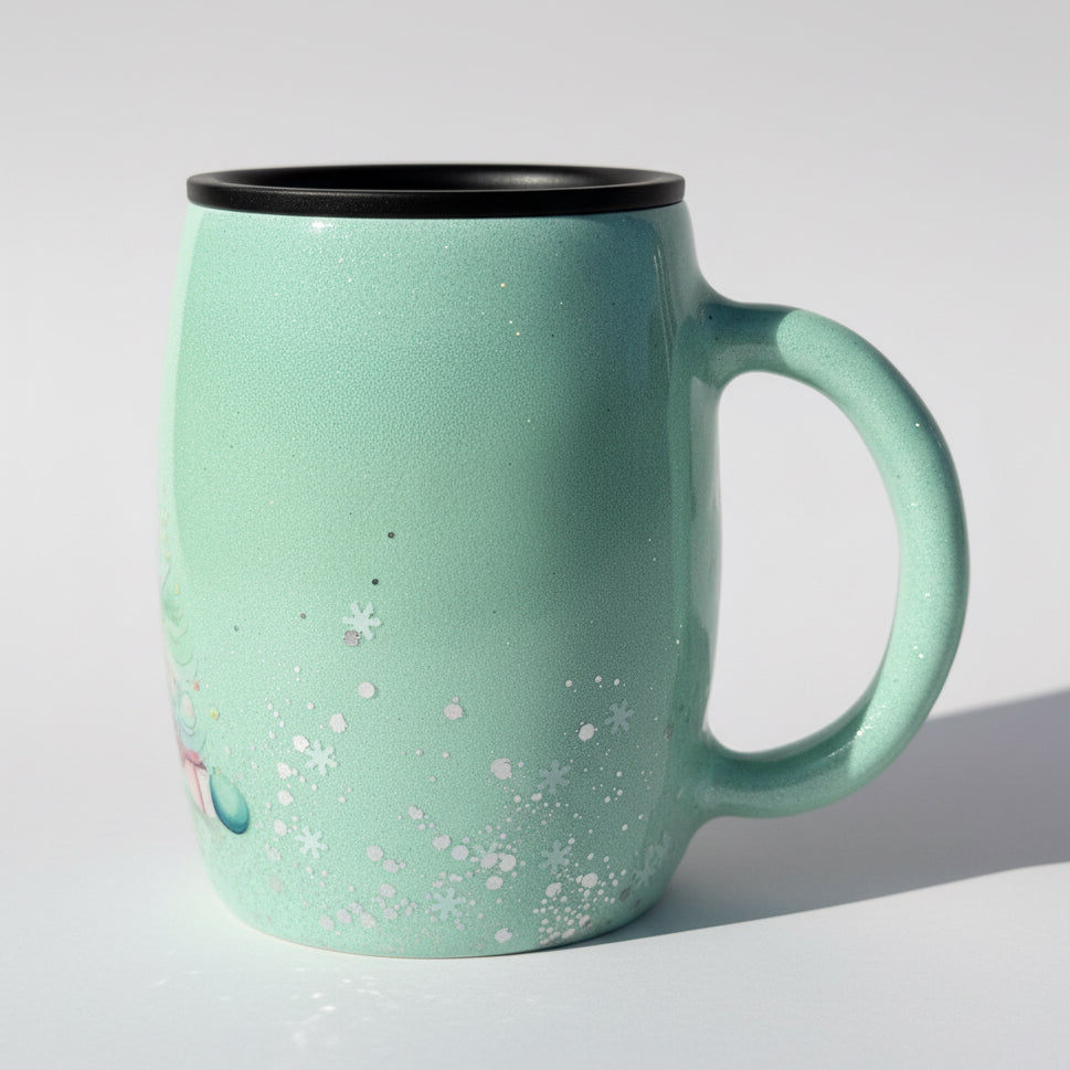 15oz “Let’s Get Lit” Christmas Mug