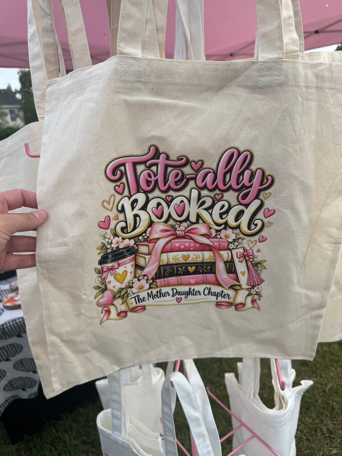 Bookish Sayings Cotton Tote Bag | 16" x 15"
