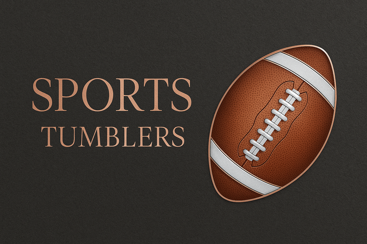 🏈 Sports Tumbler Collection