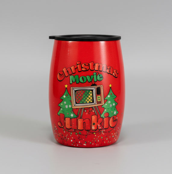 🎬 Christmas Movie Junkie Mug (14 oz)