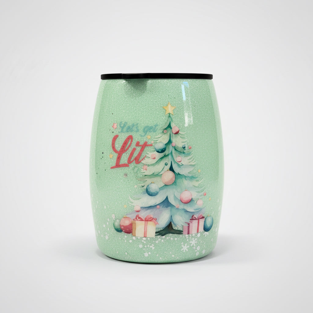 15oz “Let’s Get Lit” Christmas Mug